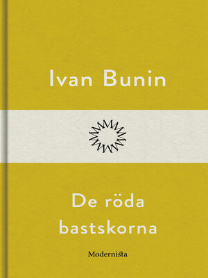 cover image of De röda bastskorna